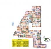 Floor Plan of Pacific Residency
